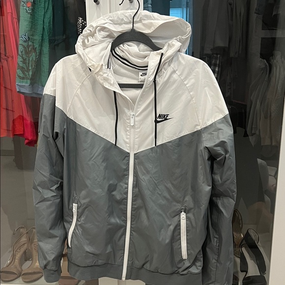Nike Other - Nike Two-Tone Gray and White Jacket